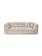 Cady Cu trei locuri Canapea Tan-beige 235x100x72cm.