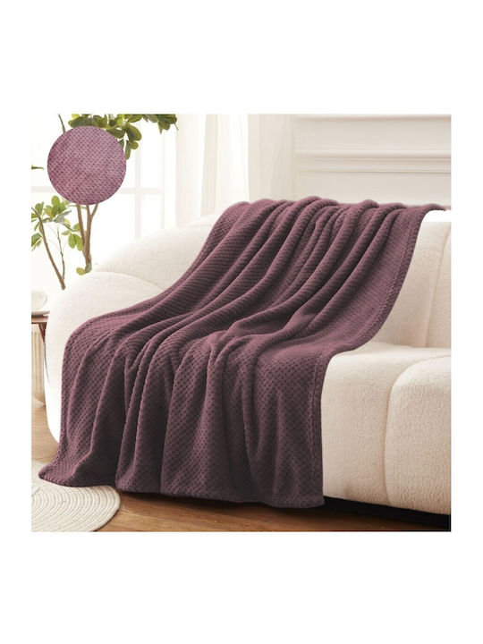 Pucioasa Cocolino Κουβέρτα Διπλή 200x230εκ. Brown