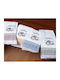 Silk Fashion Windmill Corfu Tea Towel in White Color 45x65cm 12pcs