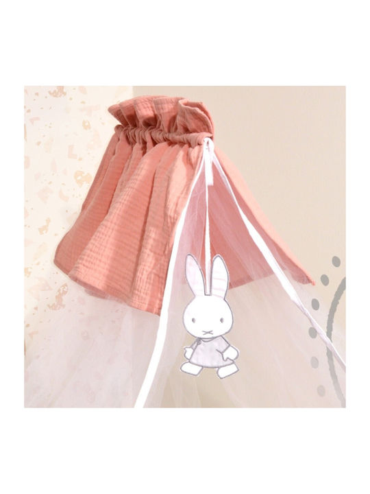 Miffy Κουνουπιέρα Δωματίου από Τούλι Πορτοκαλί ...