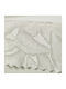 Whitegg Tischtuch Fleckabweisend Weiß 140x140cm