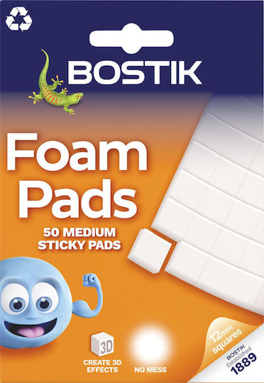 Bostik Glue Stickers Foam General Purpose 12pcs