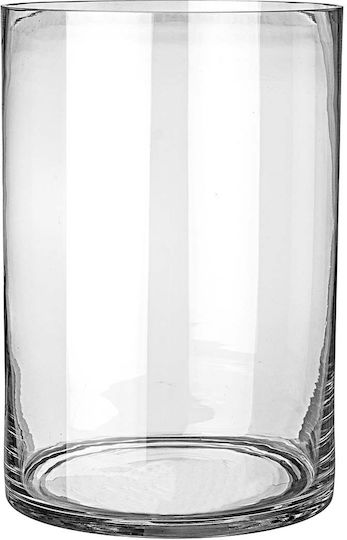 JK Home Decoration Decorative Glass Vase 20xH40cm