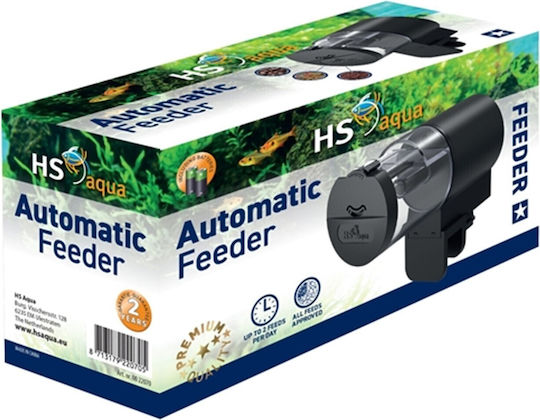 Αυτοματη Ταιστρα Ενυδρειου Hs Aqua Automatic Fish Feeder Incl Batteries