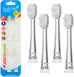 Brush Baby Ersatzteile 4 Stück für 3m+