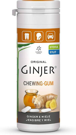 Lemon Pharma Τσίχλες Χωρίς Προσθήκη Ζάχαρης Vegan 20τμχ 30gr