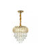 Kronleuchter LED mit Kristallen Gold 4259-r30gd-elbulgaria