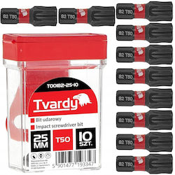 Tvardy Set 10 Screwdriver Bits Torx