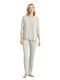 Catherine's Set Pijamale pentru Femei Light Green