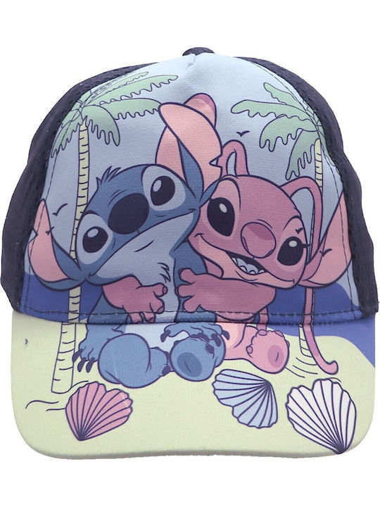 Disney Kids' Hat Jockey Fabric Stitch Navy Blue