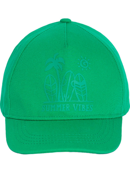 Cool Club Kids' Hat Jockey Fabric Green
