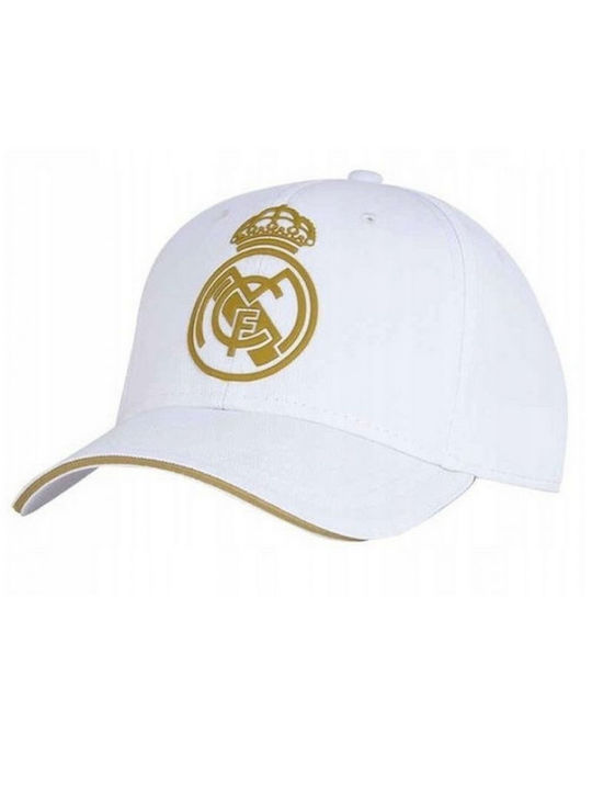 Real Madrid Детска Шапка С Козирка Бяла