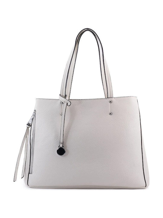 Love4shoes Women's Handbag Shoulder Beige
