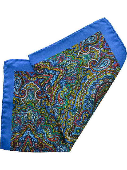 Men's Silky Handkerchief Blue