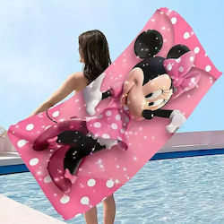 Πετσέτα Θαλάσσης Minnie Fuchsia