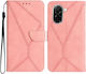 Θήκη Wallet Stitching Texture Xiaomi Redmi A5 4g Pink
