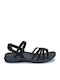 Women's Sporty Black Sandals