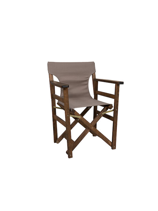 Scaun de regizor Lemn Nuci 58x86x51cm