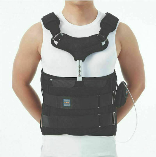 Medical Brace Сплит Пневматичен Хляб в Черен Цвят DR-B029BK