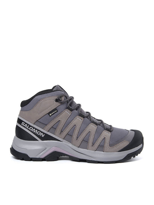 Salomon X-adventure Recon Γυναικεία Ορειβατικά Gore-Tex Γκρι