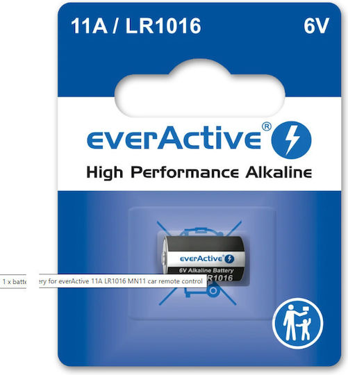 everActive Αλκαλική Μπαταρία A11 6V 1τμχ