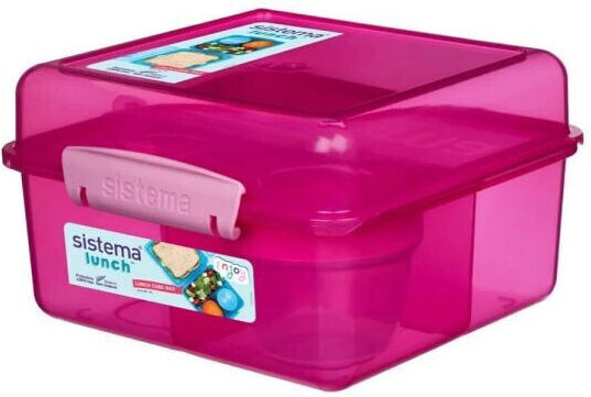 Sistema Lunch Box Pink 2lt Sistema Lunch Box Pink 2lt