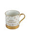 HFA Christmas Mug Porcelain Gold