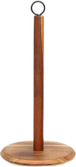 Cheffinger Βάση για Χαρτί Κουζίνας Ξύλινη Καφέ 15cm