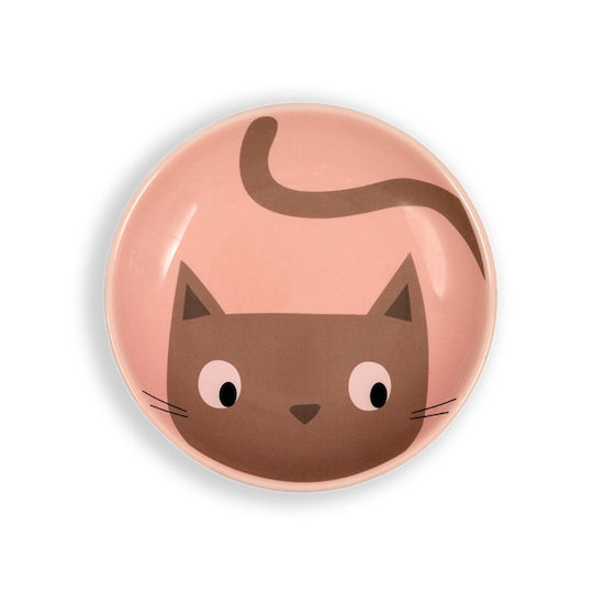 Glee Ceramic Food and Water Bowl for Cat 12.5cm