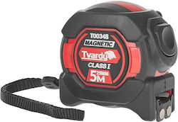 Double-Sided Magnetic Tape Measure Automatic Stop 5 M X 25 Mm Tvardy T00348