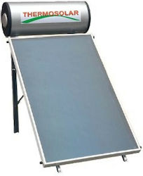 Thermosolar Ηλιακός Θερμοσίφωνας 150lt Glass Διπλής Ενέργειας 2.5τ.μ. Επιλεκτικός