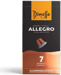 Dimello Espresso Allegro Allegro 10caps Dimello Espresso Allegro Allegro 10caps