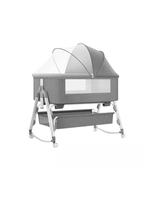 Baby Wise Cradle with Mattress and Wheels