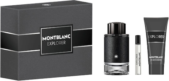 MontBlanc Explorer Set pentru bărbați 3buc