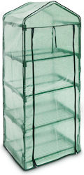 Raft cu 4 Etajere Dimensiuni 70 X 50 Cm X 158 Cm Pe Transparent Verde Relaxdays Raft cu 4 Etajere Dimensiuni 70 X 50 Cm X 158 Cm Pe Transparent Verde Relaxdays