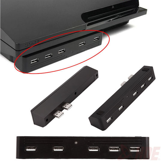 Sony Playstation 3 Slim Usb Hub Oem New