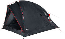 High Peak Camping Tent Igloo Black for 2 People High Peak Camping Tent Igloo Black for 2 People