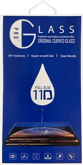0.3mm Adeziv complet Screen Protector Negru (Nokia 6.1)