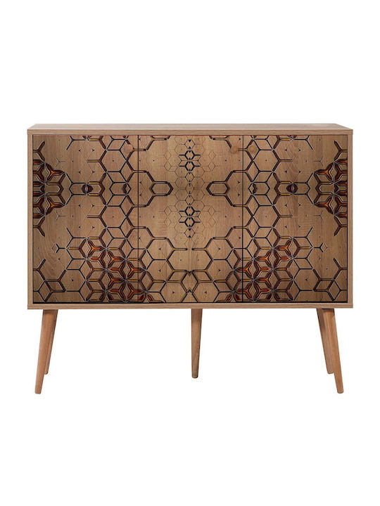 Μπουφές Mega Ξύλινος Multi 120x36x90cm