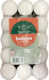 Bolsius Aromatic Tealights In White Colour Up To 8 Hours Duration 30 Pieces