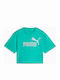 Παιδικό T-shirt Τιρκουάζ Logo