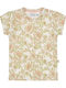 Παιδικό T-shirt Off White, Green, Peach, Pink