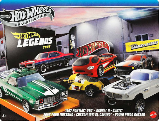 Hot Wheels Car Legends Set Legendy HW Set Of 6 Premium Metal Cars 1:64 Scale Decorations For 3+ Years Old