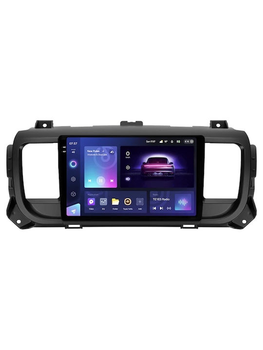Teyes Cc3 2k Navigație Auto Peugeot Traveller 2016-2021 4+64GB 9.5" QLED Octa-core 2GHz Android 4G Bluetooth 5.1 DSP