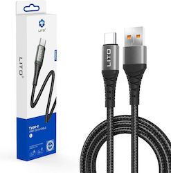 Lito USB 2.0 USB-C männlich - USB-A 18W 2m Lito USB 2.0 USB-C männlich - USB-A 18W 2m
