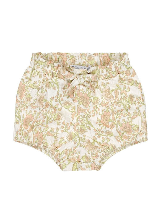 Dirkje Kids' Shorts/Bermudas Fabric Off White, Green, Peach, Pink