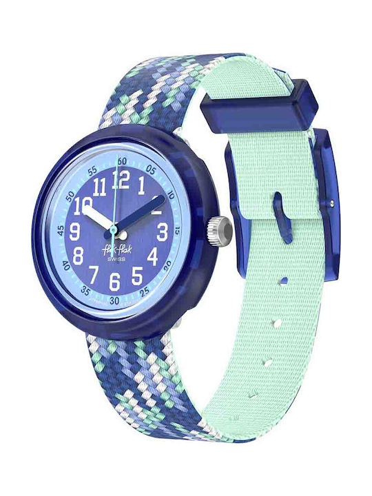 FlikFlak Παιδικό Αναλογικό Ρολόι 31.85mm Μπλε