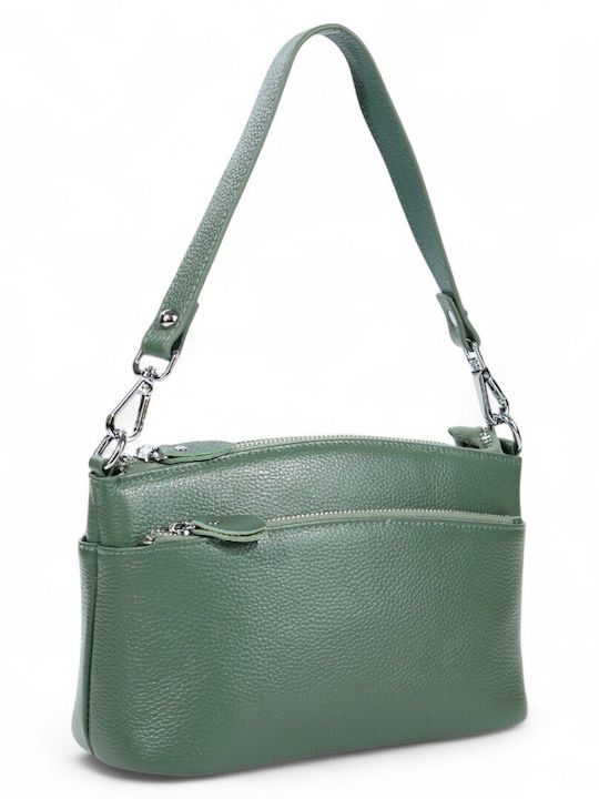 Passaggio Leather Δερμάτινη Γυναικεία Τσάντα Ώμ...