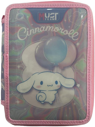Must Team Cinnamoroll Κασετίνα Γεμάτη Ροζ