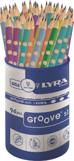HB Bleistift Lyra Groove Pastell Hellblau Unterstützende Kerben 1760010